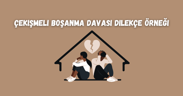 çekişmeli boşanma davası dilekçe örneği